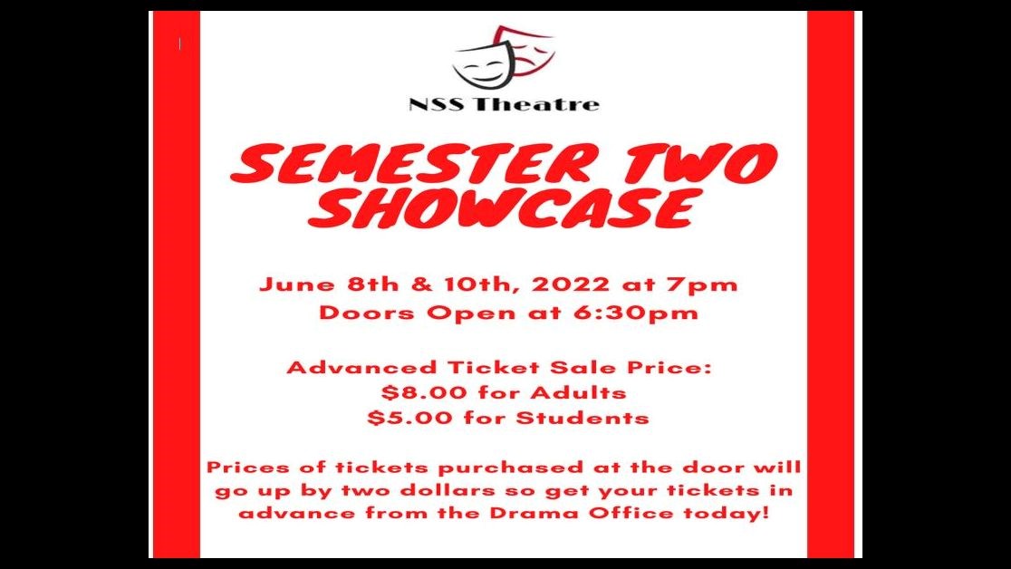 NSS Theatre Semester Two Showcase